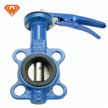 4 inch flange sanitary Ductile Iron Water butterfly Valve